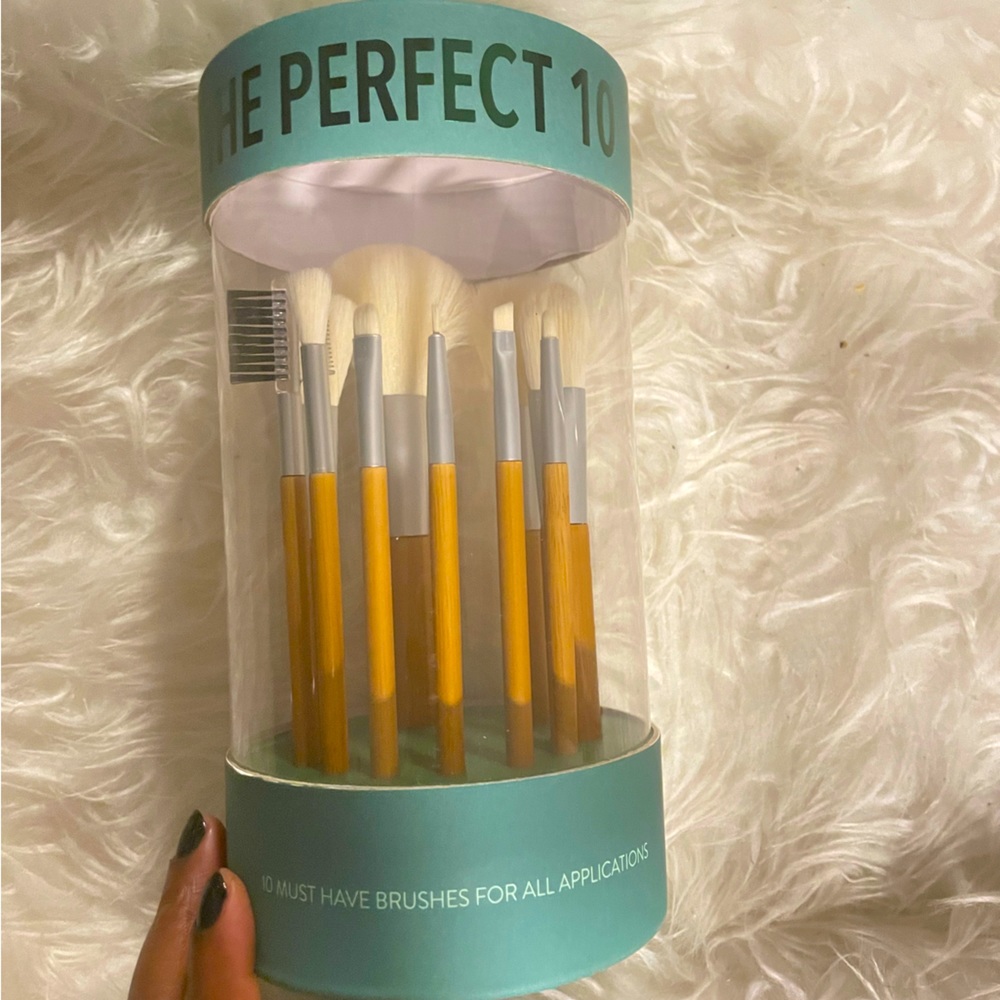 The Perfect 10 Makeup Brush Set